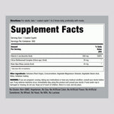 Piping Rock Vitamin C 500mg side view of packaging
