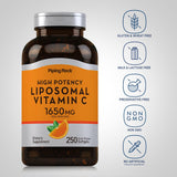 Piping Rock Vitamin C Liposomal Softgels side view