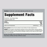Piping Rock Vitamin D3 50 mcg softgel bottle with label
