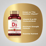 Piping Rock Vitamin D3 softgel close-up