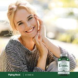 Piping Rock Vitamin E 400 IU softgel lifestyle scene