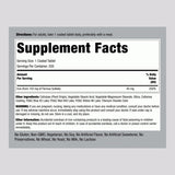 Piping Rock Women's Iron Supplement slow release tablets side view