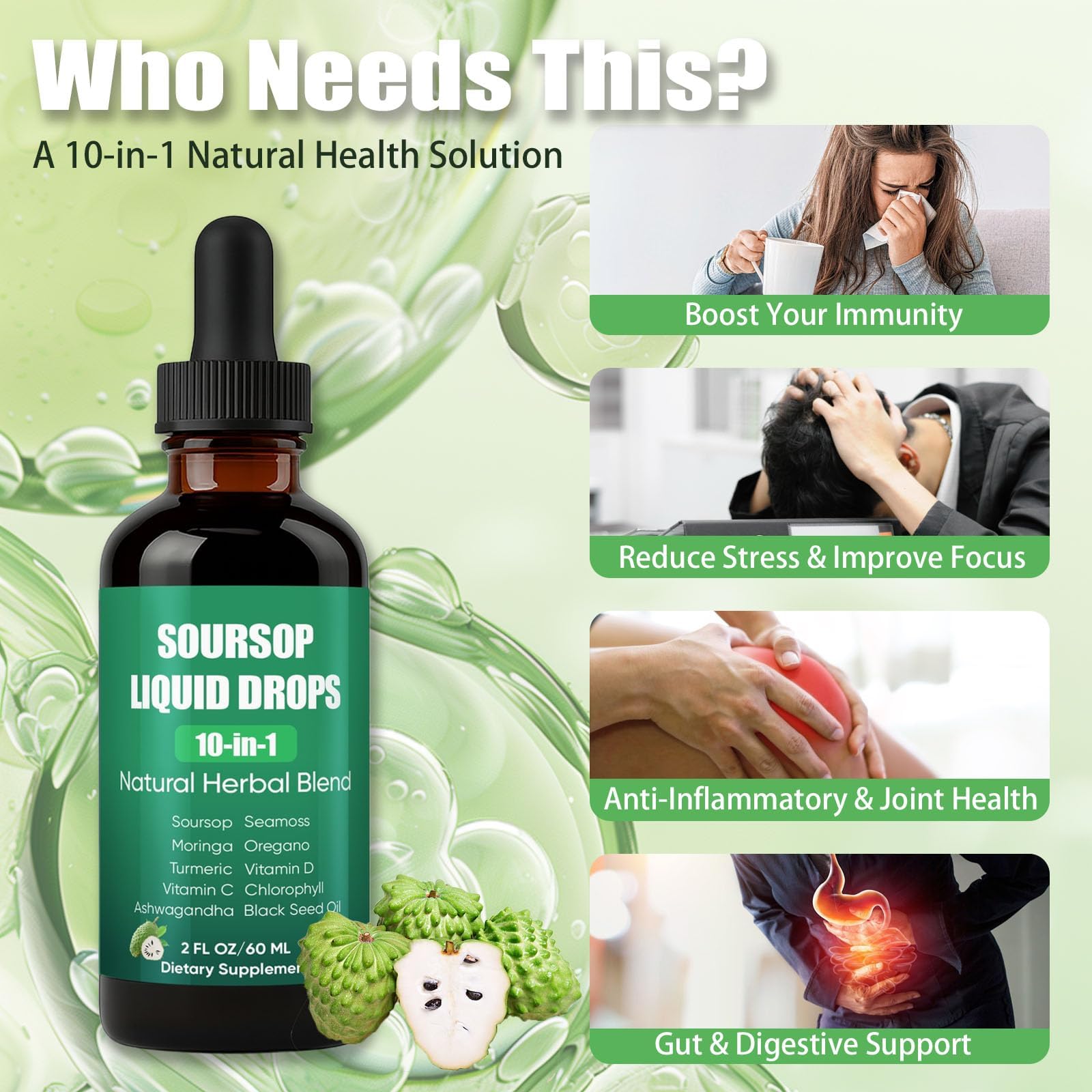 PIRTA 10-in-1 Soursop Extract Drops 60ml lifestyle shot