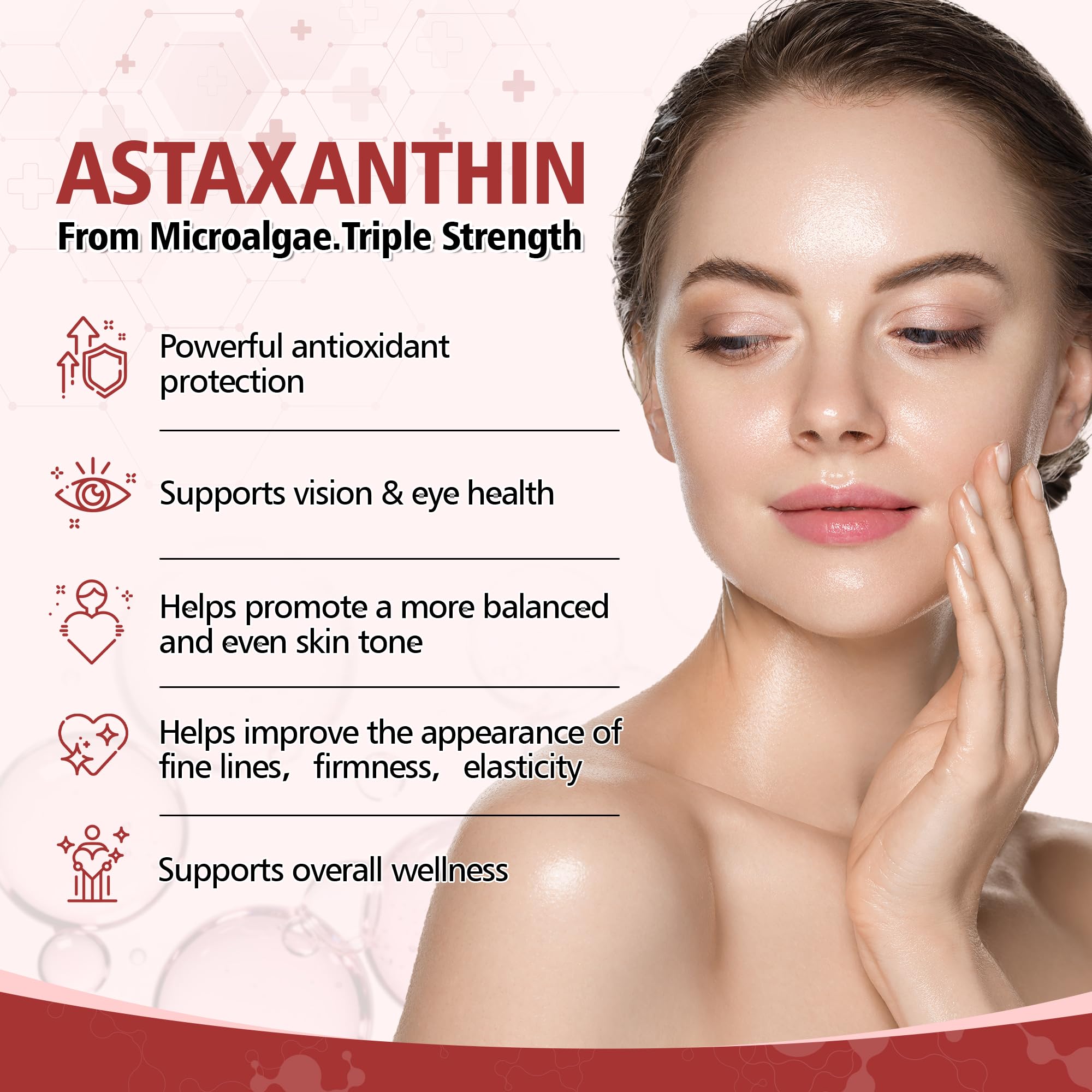PixelVerve Astaxanthin softgels side view