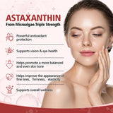 PixelVerve Astaxanthin softgels side view