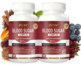 PJRYC Cinnamon Blood Sugar Complex 120 capsules front view
