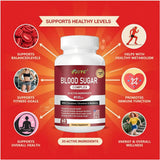 PJRYC Cinnamon Blood Sugar Complex bottle side view