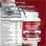 PJRYC Cinnamon Blood Sugar Complex bottle with measuring spoon