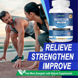 PJRYC Magnesium Supplement 1000mg close-up of capsules