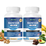 PJRYC Magnesium Supplement 1000mg front view of bottle