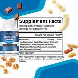 PJRYC Magnesium Supplement 1000mg packaging details