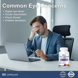 PJRYC Neurobella Eye Formula 15-in-1 supplement capsules close-up