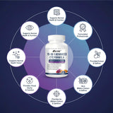 PJRYC Neurobella Eye Formula 15-in-1 supplement on a table