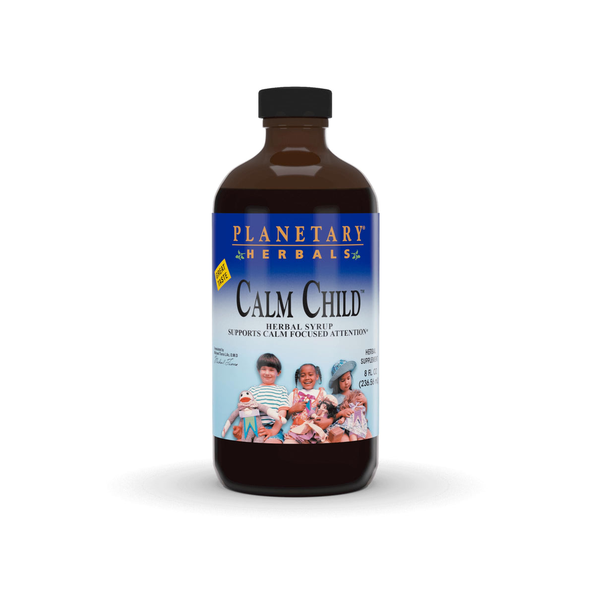 Planetary Herbals Calm Child Herbal Syrup 8oz front view
