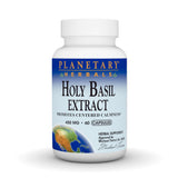 Planetary Herbals Holy Basil Extract 450mg Capsules front view