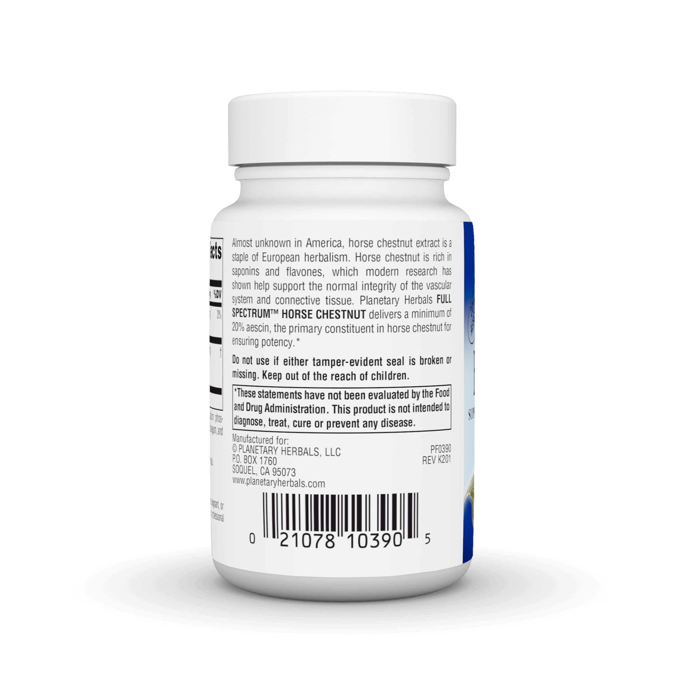 Planetary Herbals Horse Chestnut Full Spectrum 64g packaging