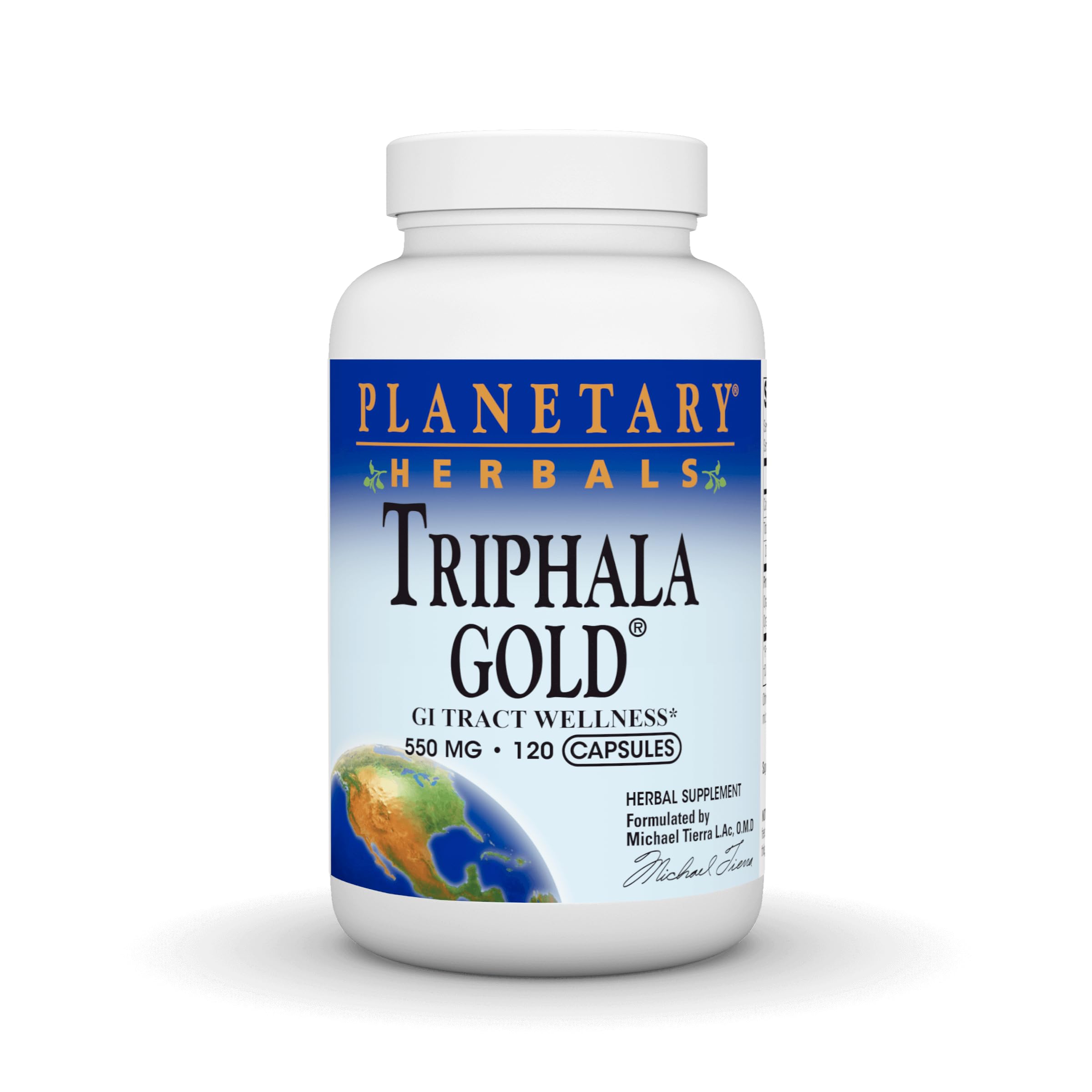 Planetary Herbals Triphala Capsules 132g front view
