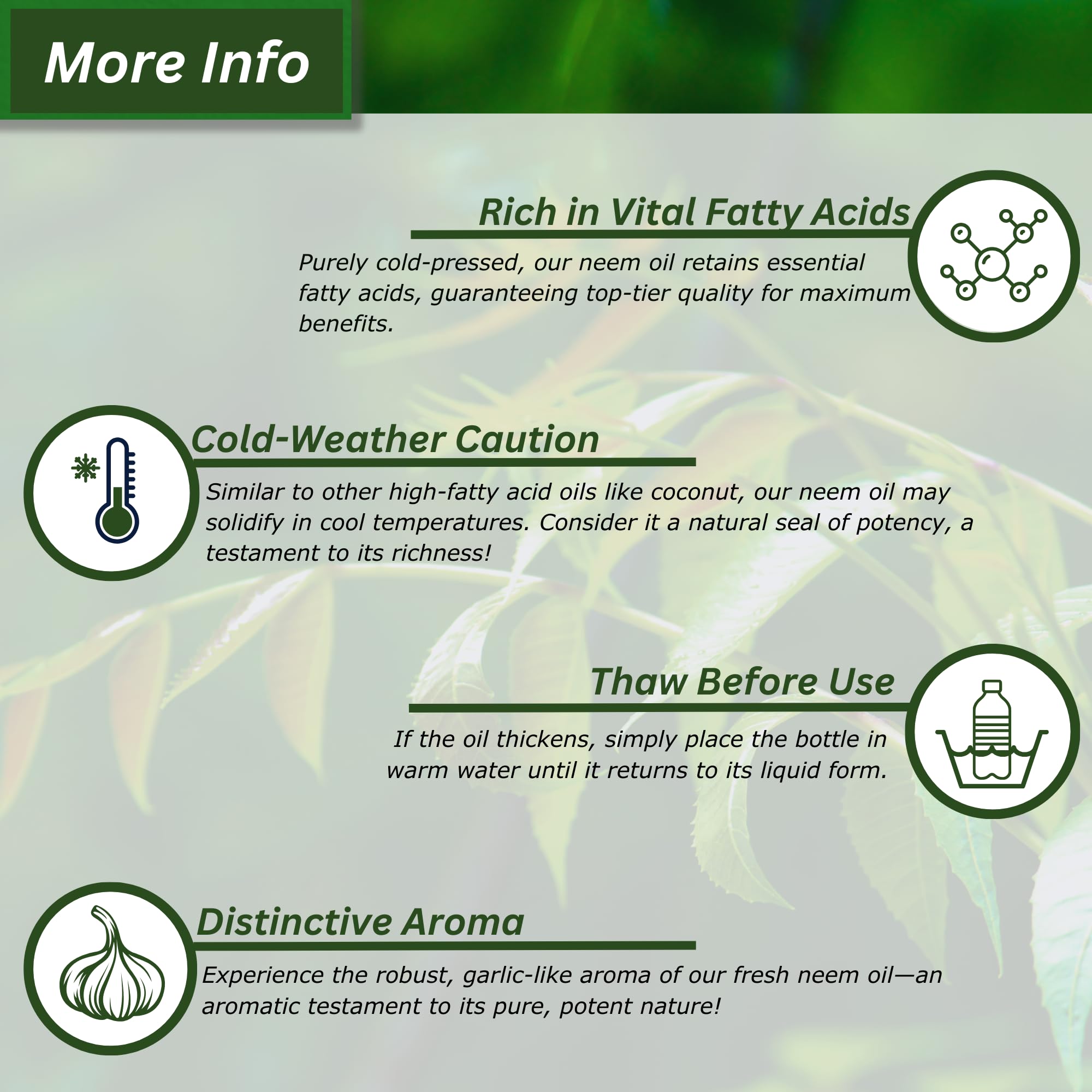 PLANT MAMA Pure Neem Oil 525g lifestyle scene with plants