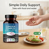 PLANT.O NUTRITION Candida Support Supplement 60 Capsules packaging