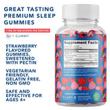 PLANT.O NUTRITION Kids Melatonin Gummies strawberry cream flavour