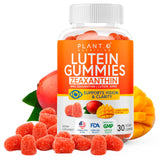 PLANT.O NUTRITION Lutein 20mg Eye Health Gummies bottle front view