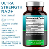 PLANT.O NUTRITION NAD+ Resveratrol Supplement side view
