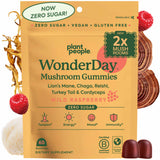 Plant People Mushroom Gummies front view in resealable pouch