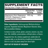 PlantFusion Magnesium Glycinate Complex bottle with a green plant background