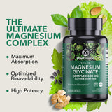 PlantFusion Magnesium Glycinate Complex side view of bottle