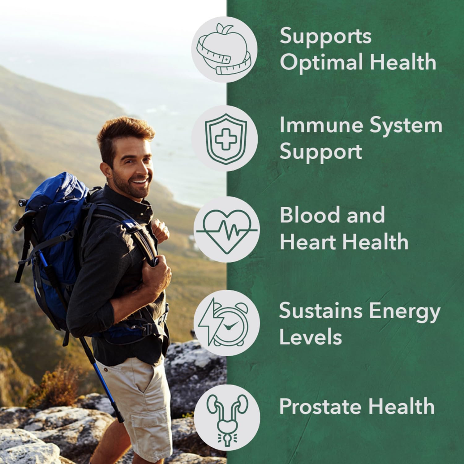 PlantFusion Organic Multivitamin for Men capsule close-up