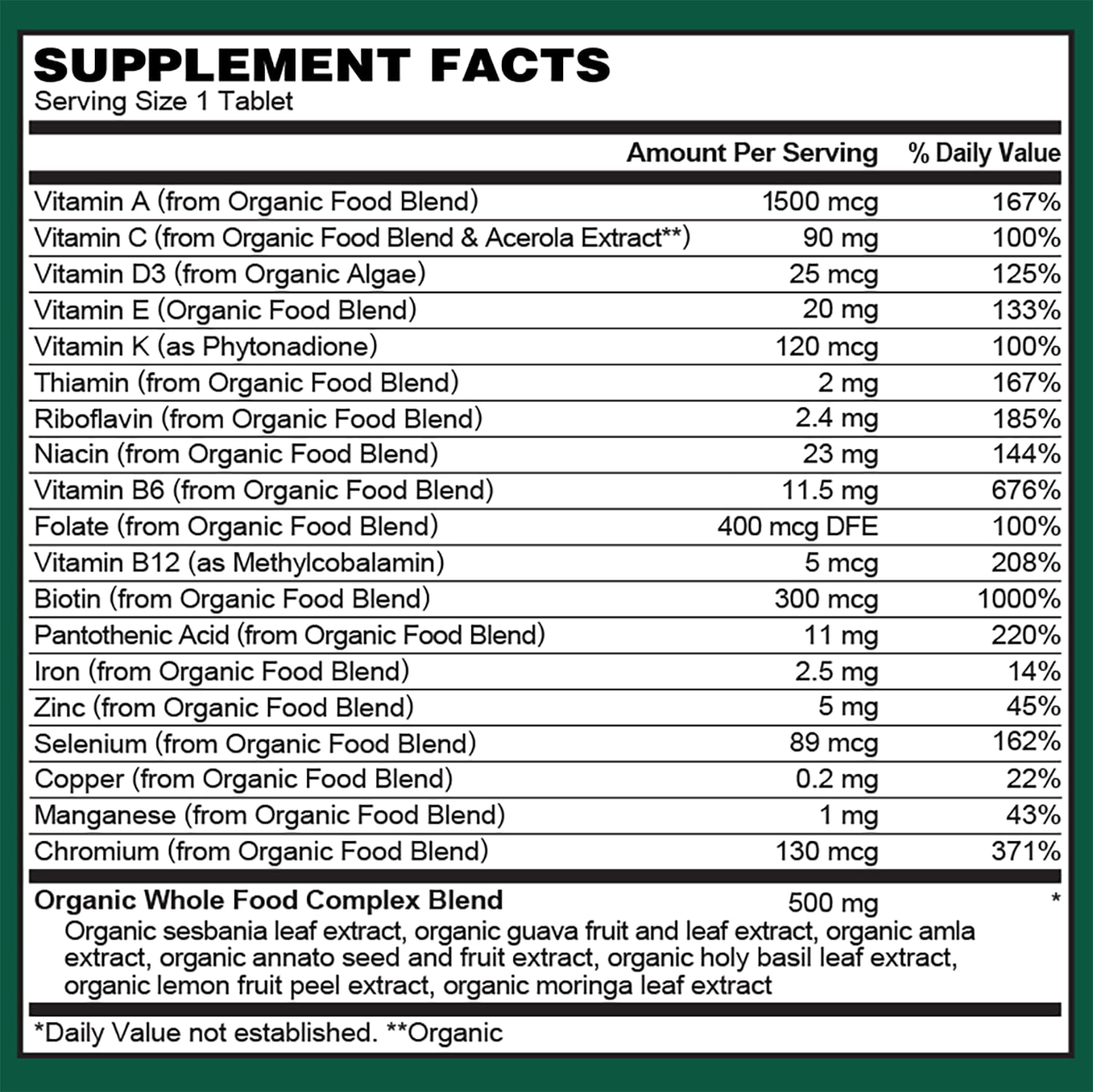 PlantFusion Organic Multivitamin for Women lifestyle scene