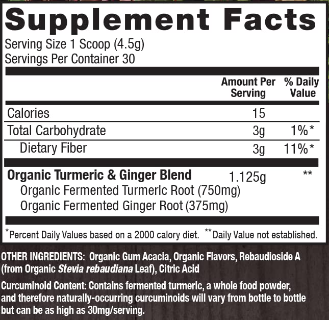 PlantFusion Turmeric & Ginger Drink Mix lifestyle scene
