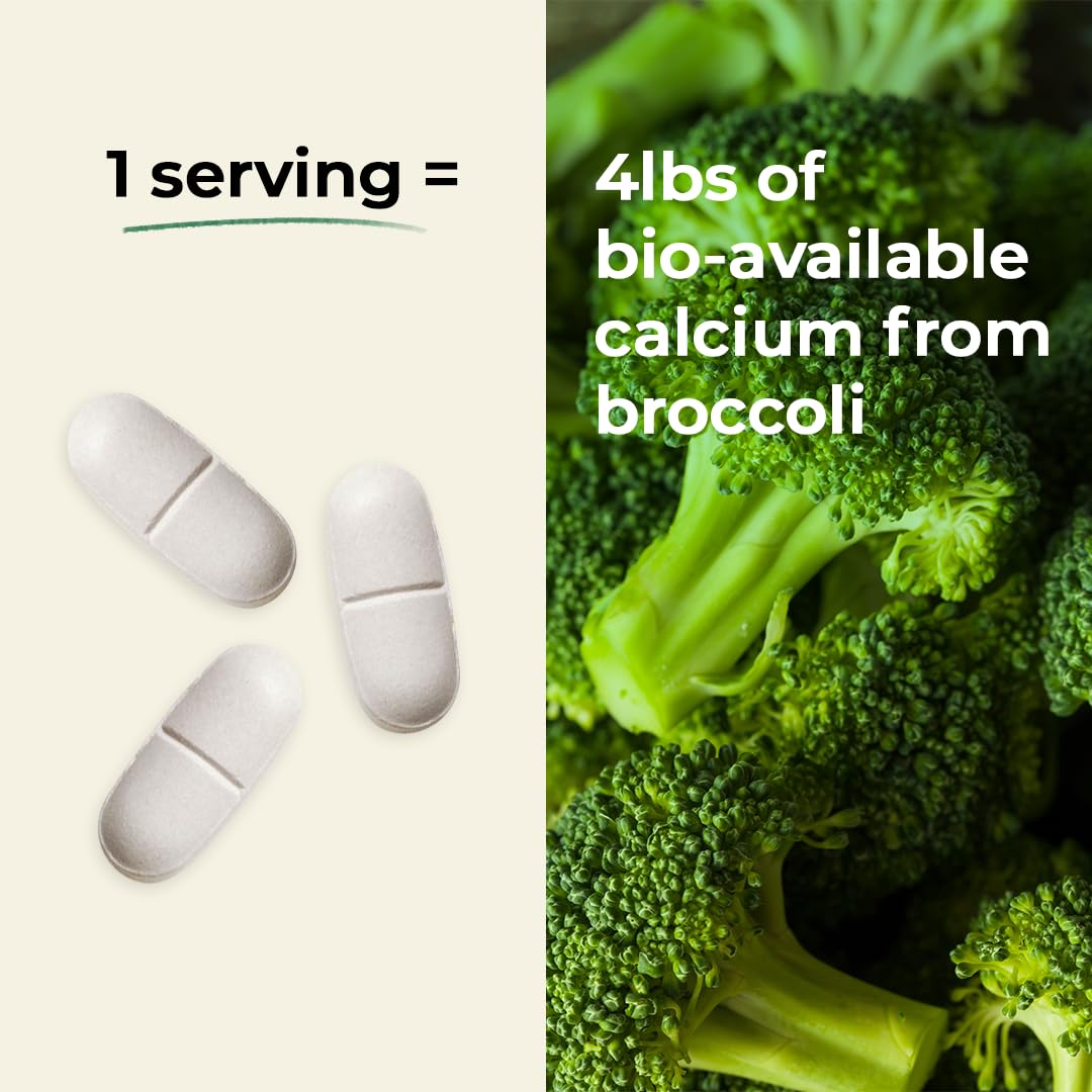 PlantFusion Vegan Calcium Supplement lifestyle scene with smoothie