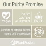 PlantFusion Vitamin D3 and K2 Supplement lifestyle scene with fresh fruits