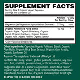 PlantFusion Whole Food Magnesium 68g opened bottle showing capsules