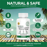 Plantonin Green Lipped Mussel Capsules 760mg side view