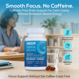 Platinum Health Essential Brain Health softgels on a wooden table