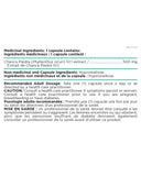 Platinum Naturals Chanca Piedra supplement packaging side view