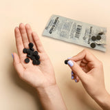 PLENARX Activated Charcoal Tablets displayed with natural ingredients