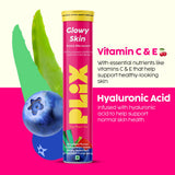 PLIX Glowy Skin effervescent tablets berry flavour
