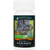 Plum Flower Dong Quai supplement capsules close-up