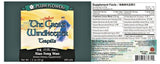 Plum Flower The Great Windkeeper herbal supplement side view with label details