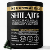 Plus+Ultra Shilajit Supplement 800mg front view with packaging