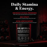 Plus+Ultra Shilajit Supplement showing vegan capsules