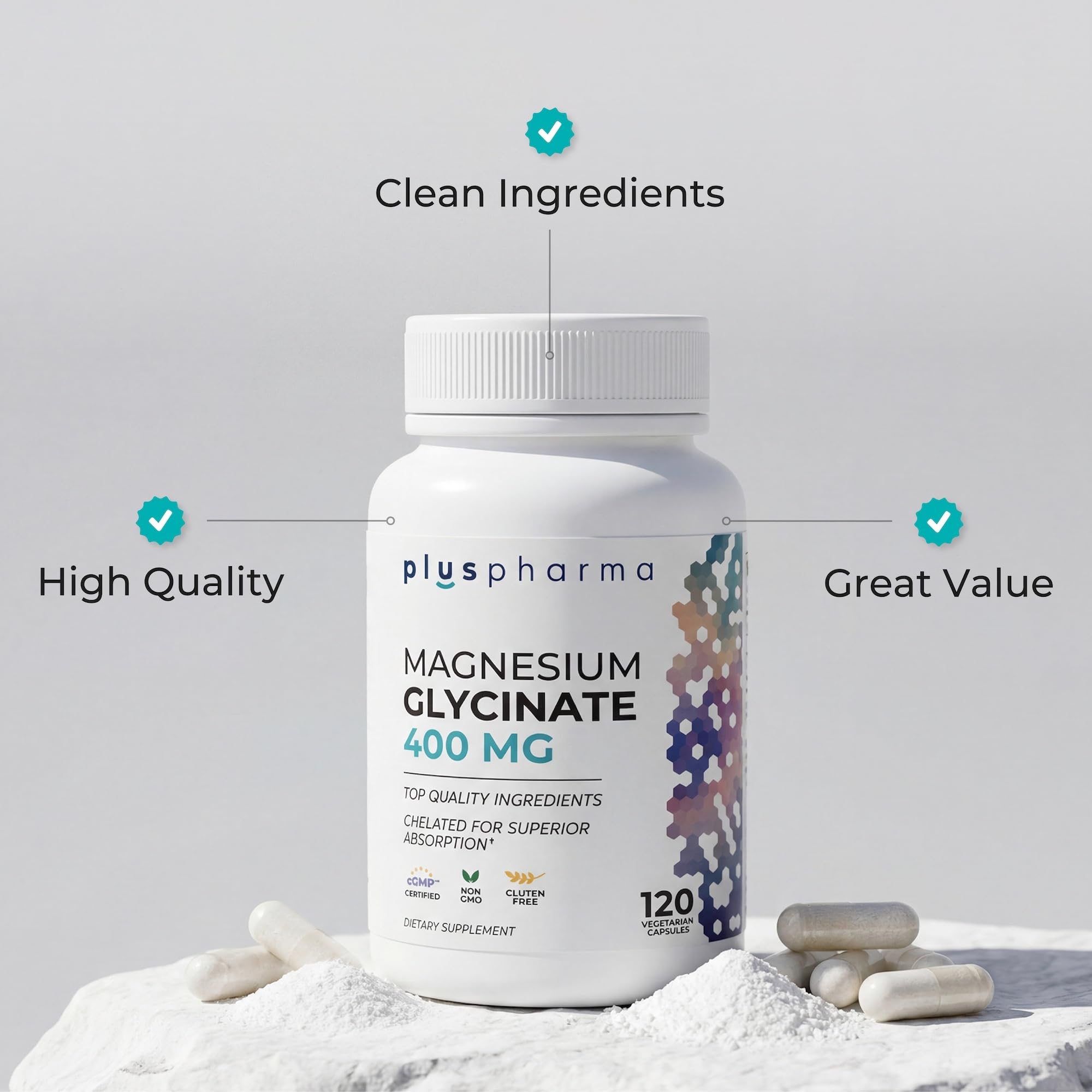 PlusPharma Magnesium Supplement 400mg dosage information