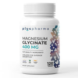PlusPharma Magnesium Supplement 400mg front view