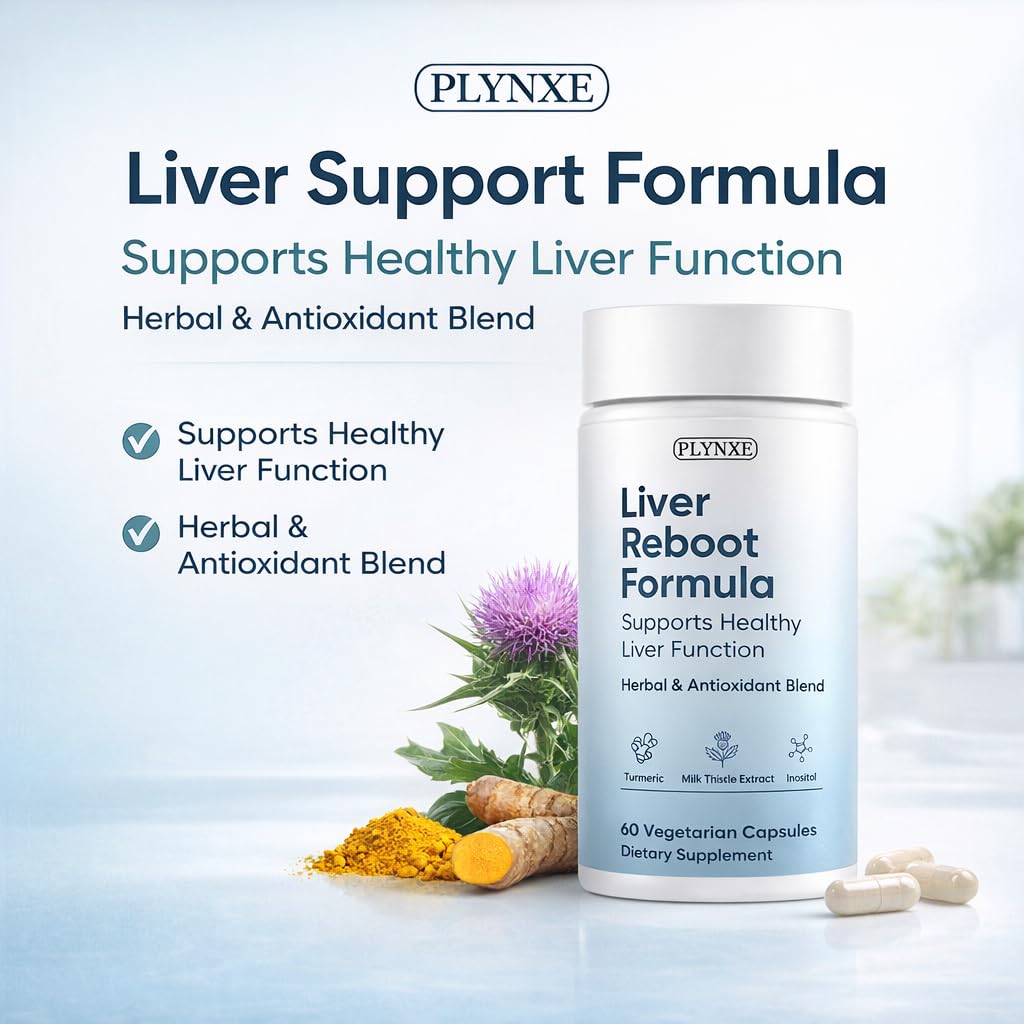 PLYNXE Milk Thistle Supplement bottle with label