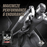 PMD BCAA Amino Acids Powder 141g serving suggestion