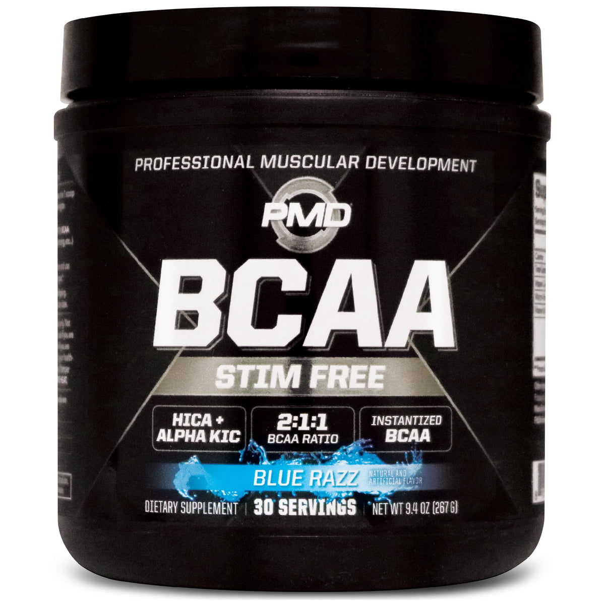 PMD BCAA Powder 267g front view packaging
