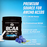 PMD BCAA Powder 267g with shaker bottle